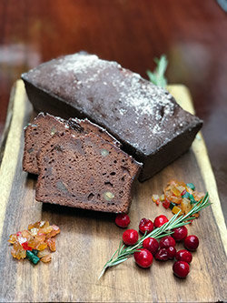 Bizcocho-de-chocolate-navideño