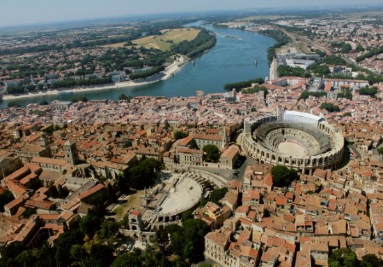 arles vista panoramica