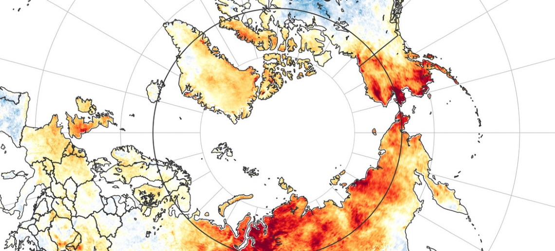 El Ártico arde en llamas por segundo año consecutivo