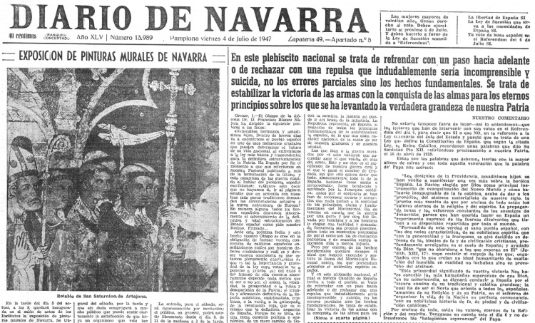 diario navarra 4 julio 1947