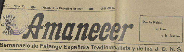 AMANECER. 5.12.1937