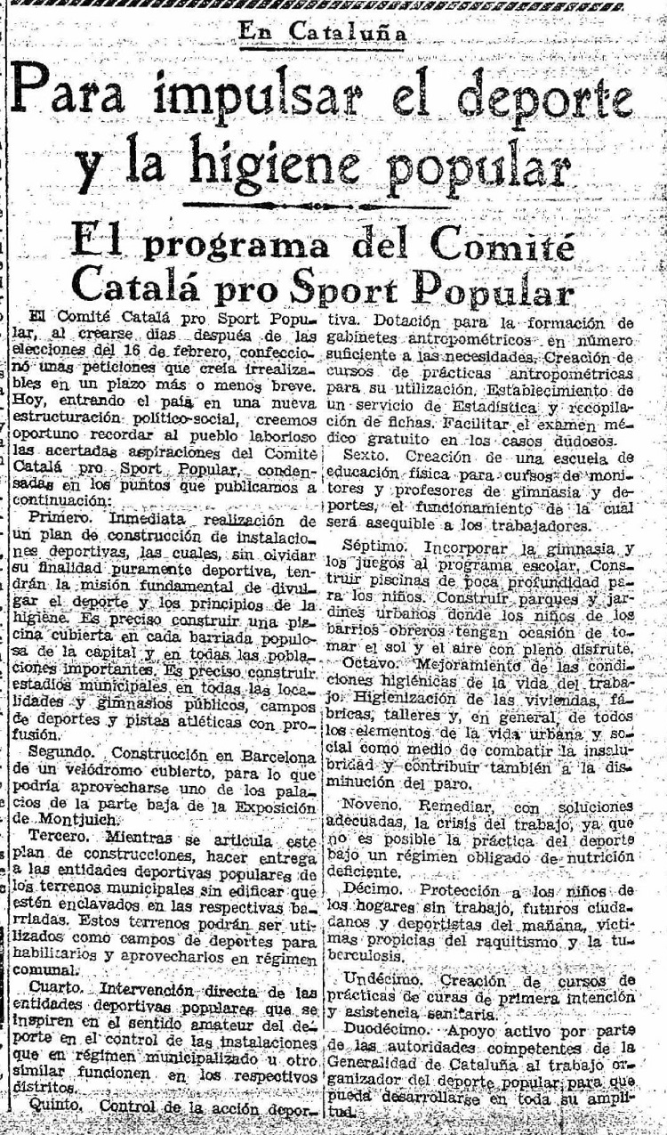 EXCELSIUS. 13.10.1936. A PESAR DE TODO
