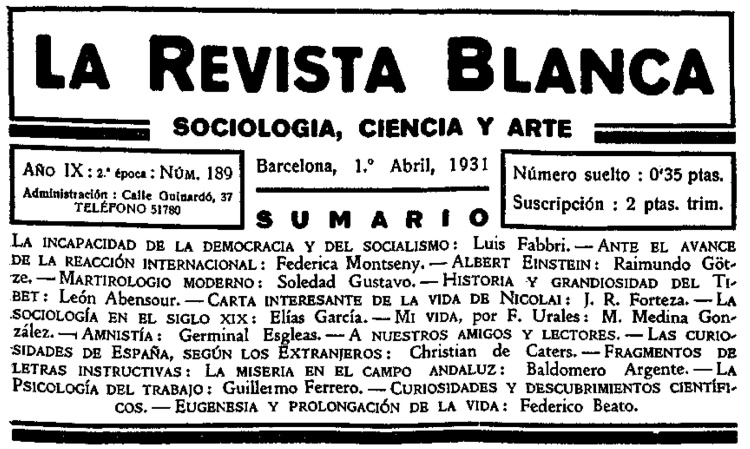 revista blanca