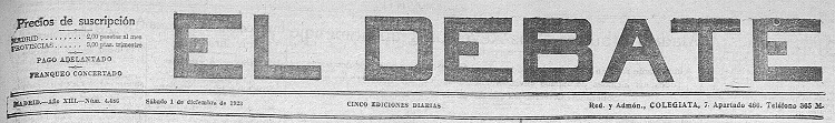 EL DEBATE