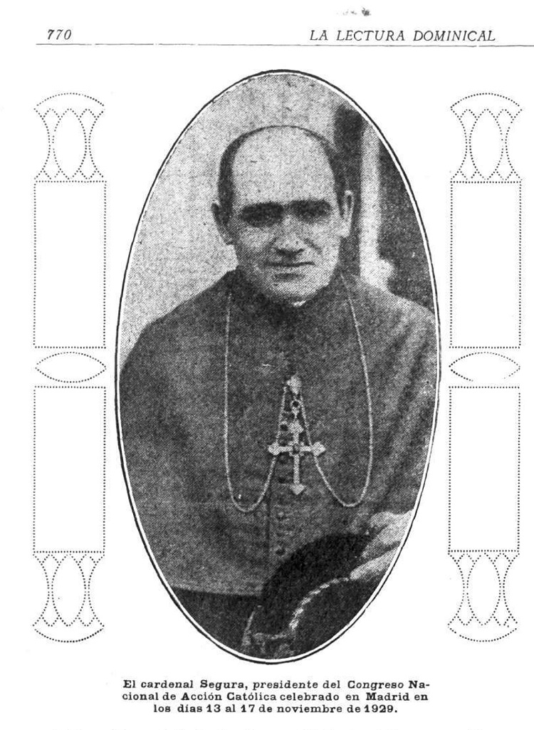 LA LECTURA DOMINICAL. 23.11.1929. SEGURA