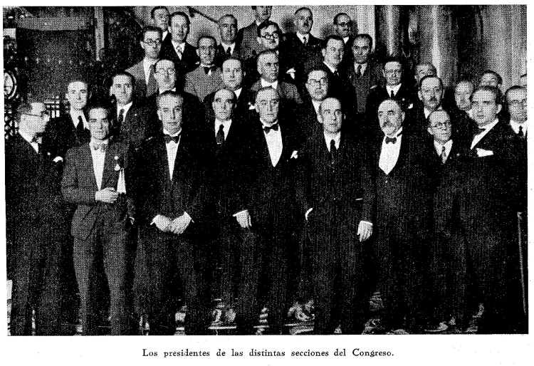 ESPAÑA MEDICA. 1.6.1034. PRIMER CONGRESO. FOTO