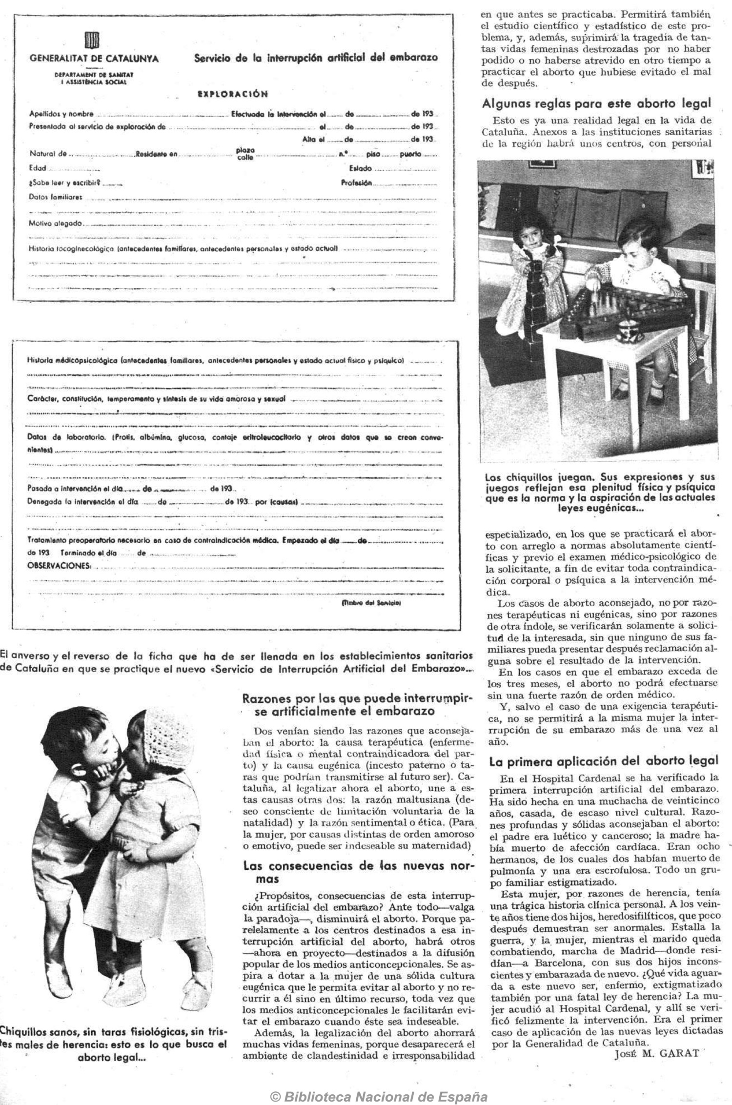MUNDO GRAFICO 12.5.1937. CATALUÑA ABORTO.2