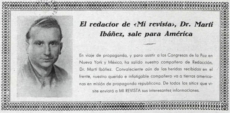 MIREVISTA.1.8.1938, MARTI-AMERICA