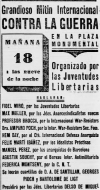 solidaridadobrera. 17.7.1936. mitinbarcelona