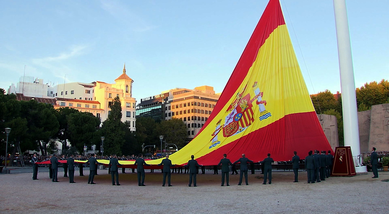 bandera españa colon