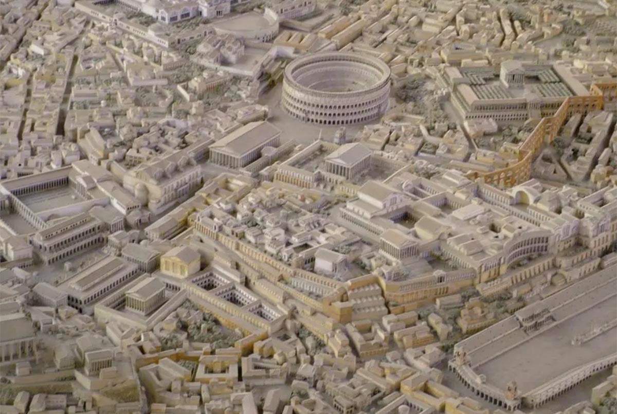 ¿Cómo se llamaba la ciudad del Imperio romano?