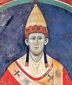 Pie de foto: El papa Inocencio III
