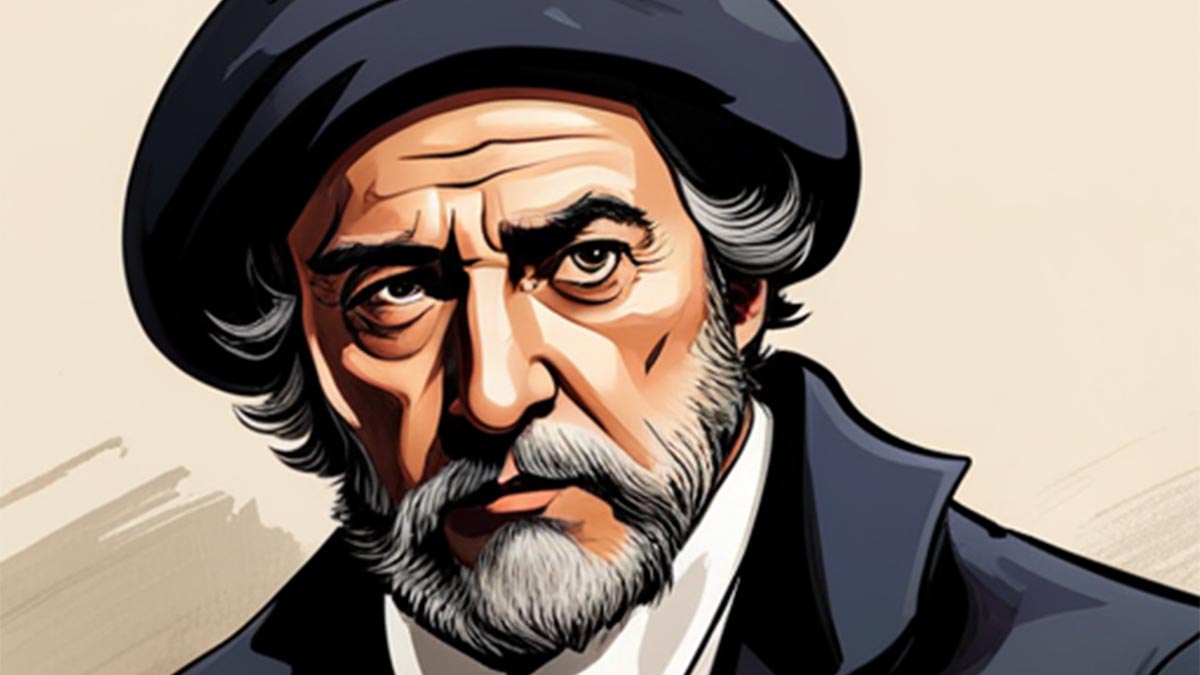 Recreación de Shylock, usando Stable Diffusion, bajo licencia CreativeML OpenRAIL++