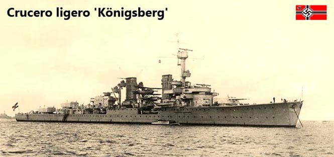 Crucero ligero ‘Königsberg’