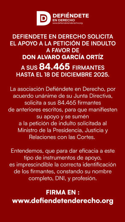 PETICIÓN DE INDULTO b