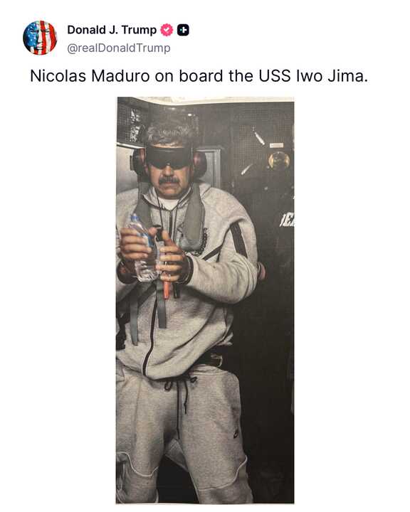 maduro detenido