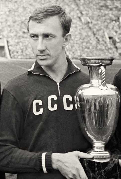 Ígor Netto con la selección de la URSS