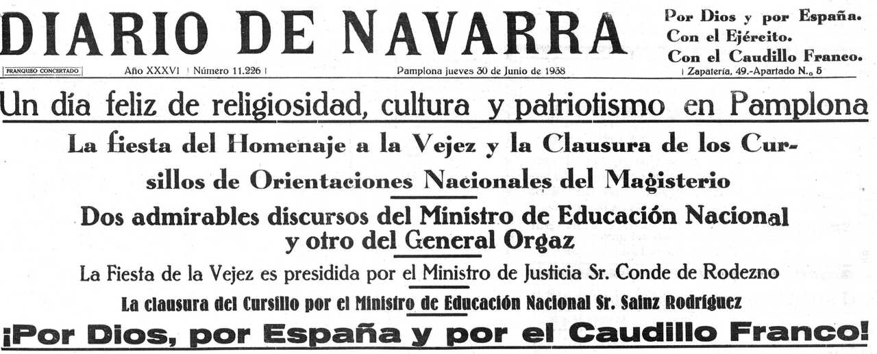 DN 30.6.1938 CLAUSURA JORNADAS